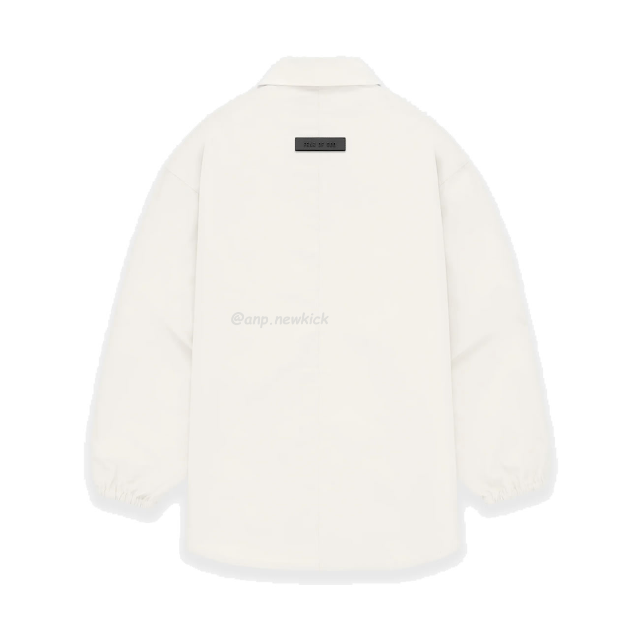 Fear Of God Essentials Fog 23fw Tie Cuffed Shirt Black Apricot Gray S Xl (5) - newkick.app